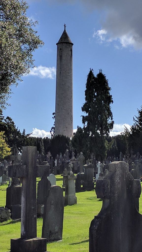 O'Connell Tower in Glasnevin Cemetery